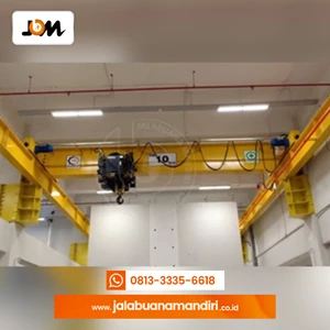 Overhead crane single girder kapasitas 10 ton