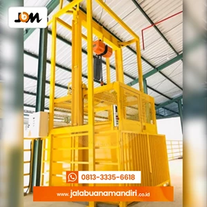 Lift barang Hitachi kapasitas 1 ton s/d 5 ton